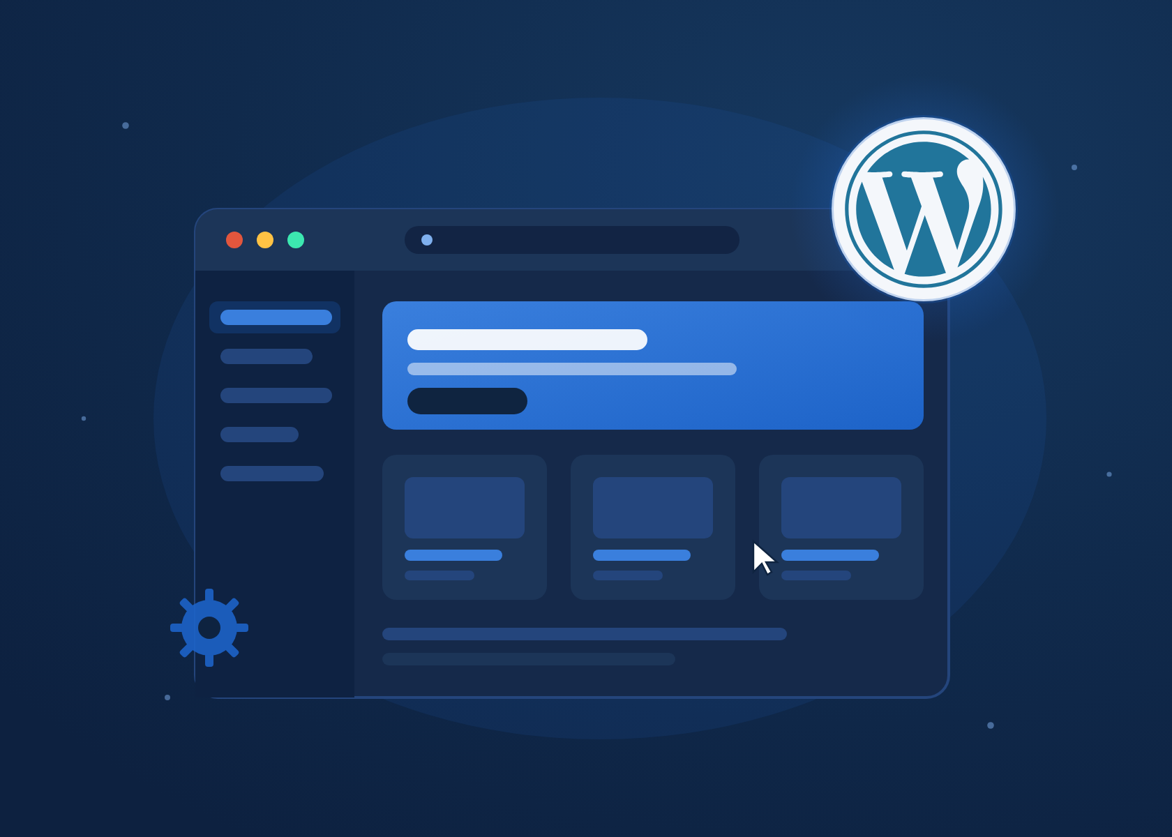 WordPress illustration